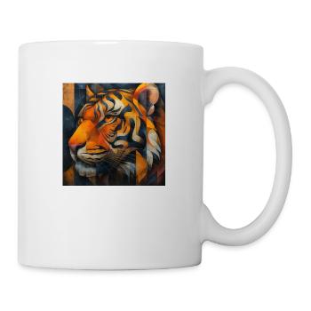 Tigre - Mug blanc - blanc - Droite