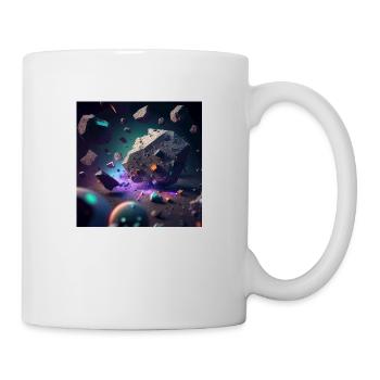 Weltraumschrott - Tasse - Weiß - Rechts
