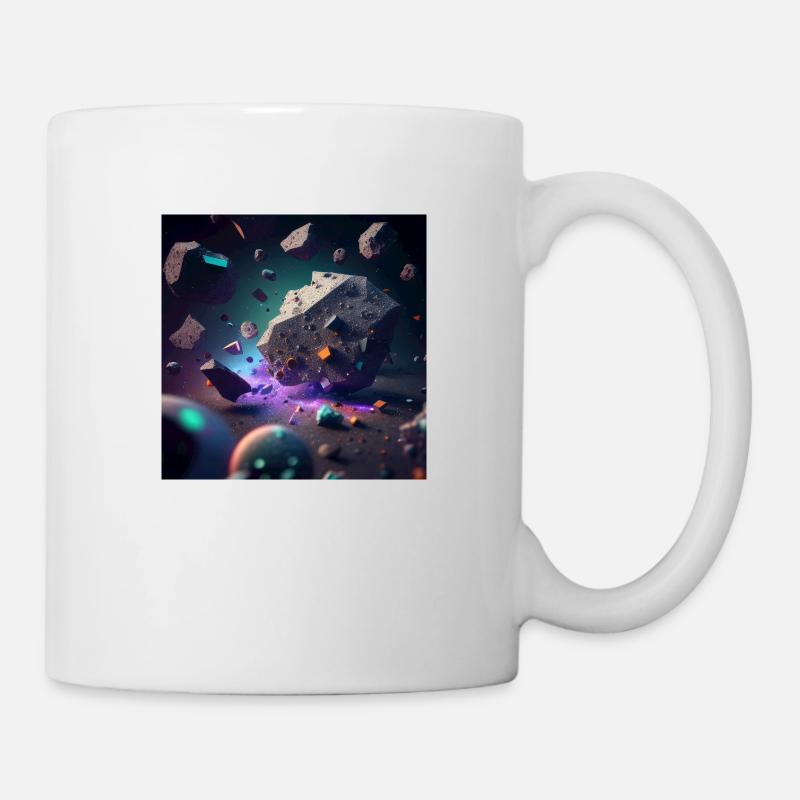 Weltraumschrott - Tasse - Weiß