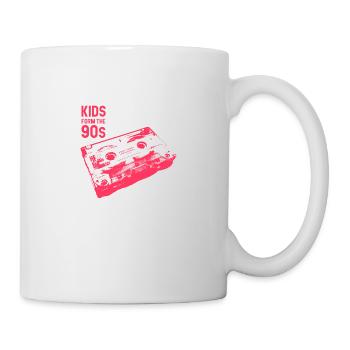 Kids from the 90s - red flavor - Mug - white - Right