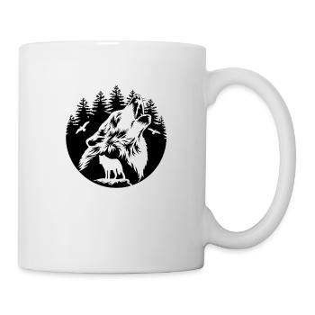 WOLF - Mug - white - Right