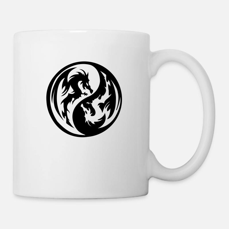 Dragon Ying Yans - Mug blanc - blanc