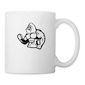 Gorille Silverback 01 - Mug blanc - blanc - Droite