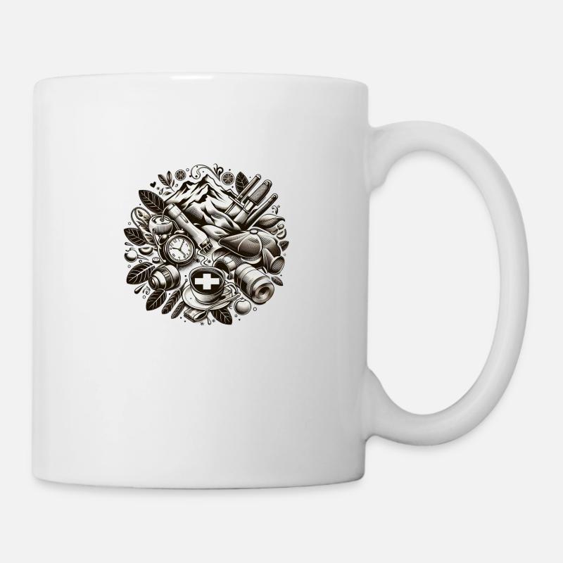 Schweizer Design - Tasse - Weiß