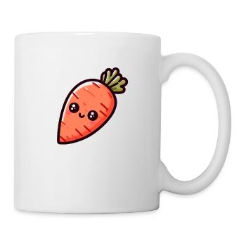 Bébé Carotte - Mug blanc - blanc - Droite