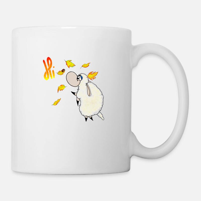 Wolly Sheepling Herbst Gaming - Tasse - Weiß
