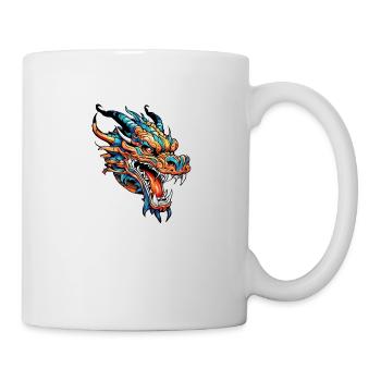 Dragon - Mug blanc - blanc - Droite