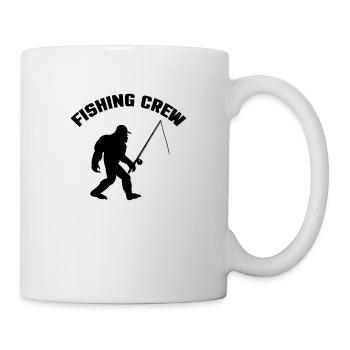 Big Foot Fishing Crew - Tasse - Weiß - Rechts