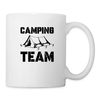 Camping Team - Tasse - Weiß - Rechts