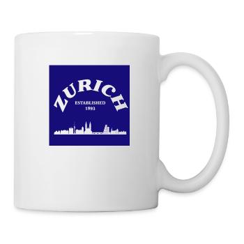 Zürich - Tasse - Weiß - Rechts