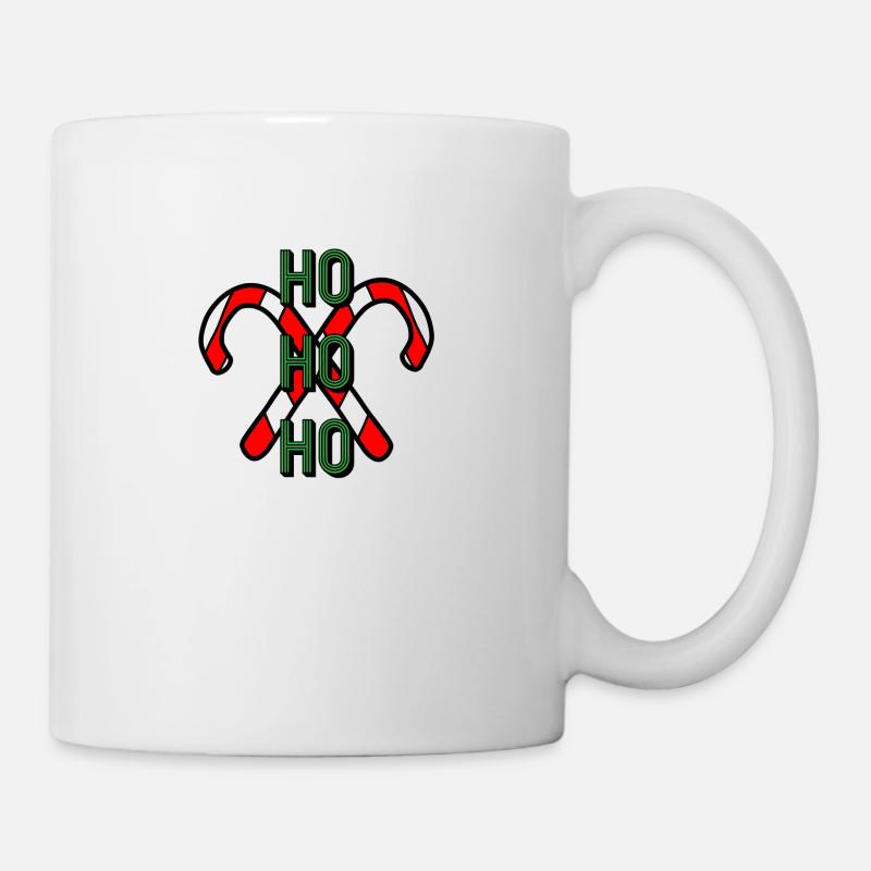 HO HO HO - Tasse - Weiß