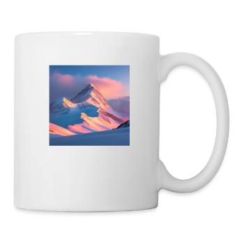 Mountain Range - Tasse - Weiß - Rechts