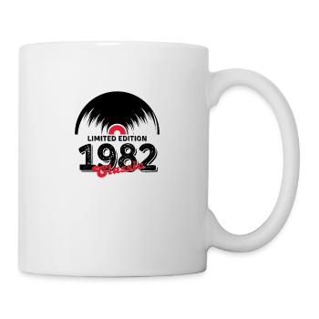 Limited edition 1982 Classic vinyle - Mug blanc - blanc - Droite