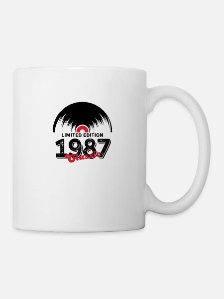 Limited edition 1987 Classic vinyle - Mug blanc - blanc
