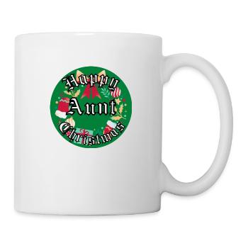 Happy Christmas Aunt - Mug - white - Right