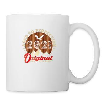 Ikonisches Jubiläum 2021 - Tasse - Weiß - Rechts