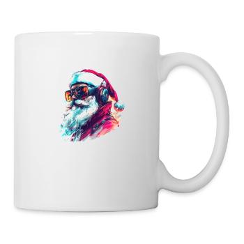 DJ Santa - Tasse - Weiß - Rechts