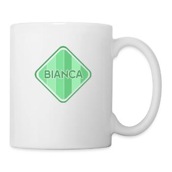 Geschenk für Bianca - Tasse - Weiß - Rechts