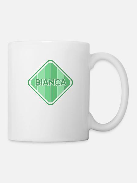 Geschenk für Bianca - Tasse - Weiß