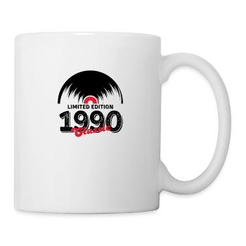 Limitierte Auflage 1990 Classic Vinyl - Tasse - Weiß - Rechts