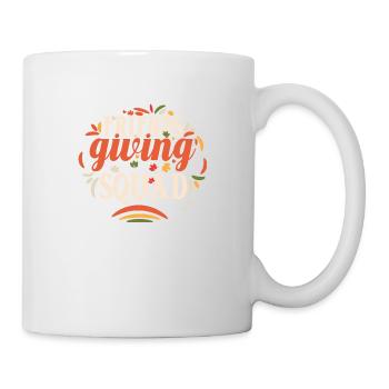 Friendsgiving squad - Mug - white - Right