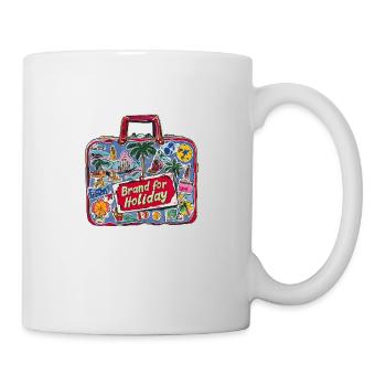 Travel Memories – Brand For Holiday - Tasse - Weiß - Rechts