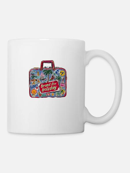 Travel Memories – Brand For Holiday - Tasse - Weiß