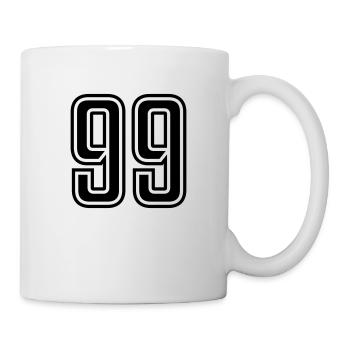 99 - Tasse - Weiß - Rechts