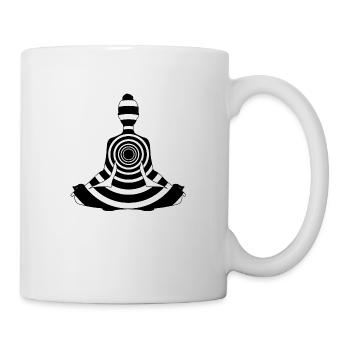Yoga Meditation Spa Namaste - Tasse - Weiß - Rechts