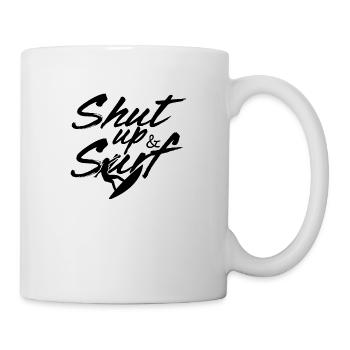 Surfing Surfboard Surfer Wassersport - Tasse - Weiß - Rechts