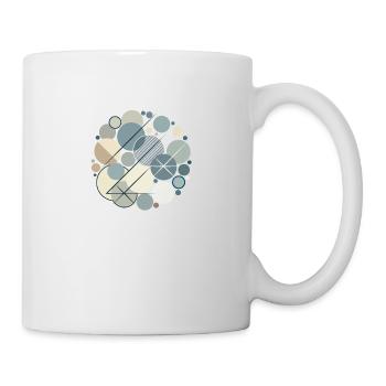 Serene Shapes design - Mug - white - Right