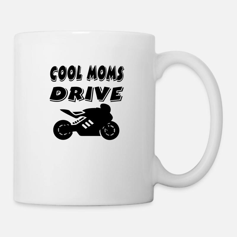 Motorrad - Tasse - Weiß