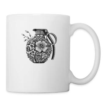 Flower Garnets - Mug - white - Right