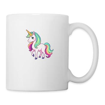 Mystical Rainbow Unicorn Horse Fantasy - Mug - white - Right