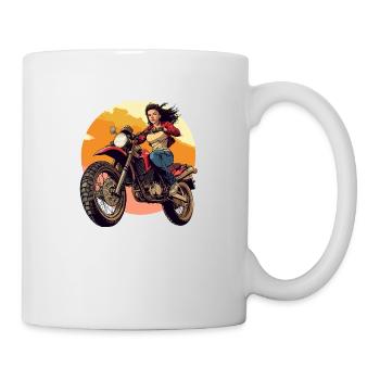 Ride the Adventure – Power, Style & Freedom - Mug - white - Right