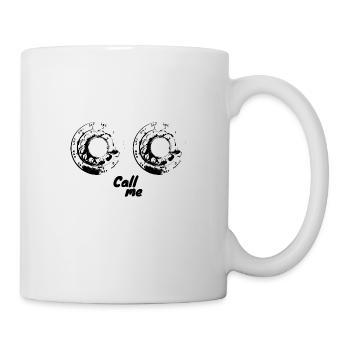 Telephone Romance - B/W - Mug - white - Right