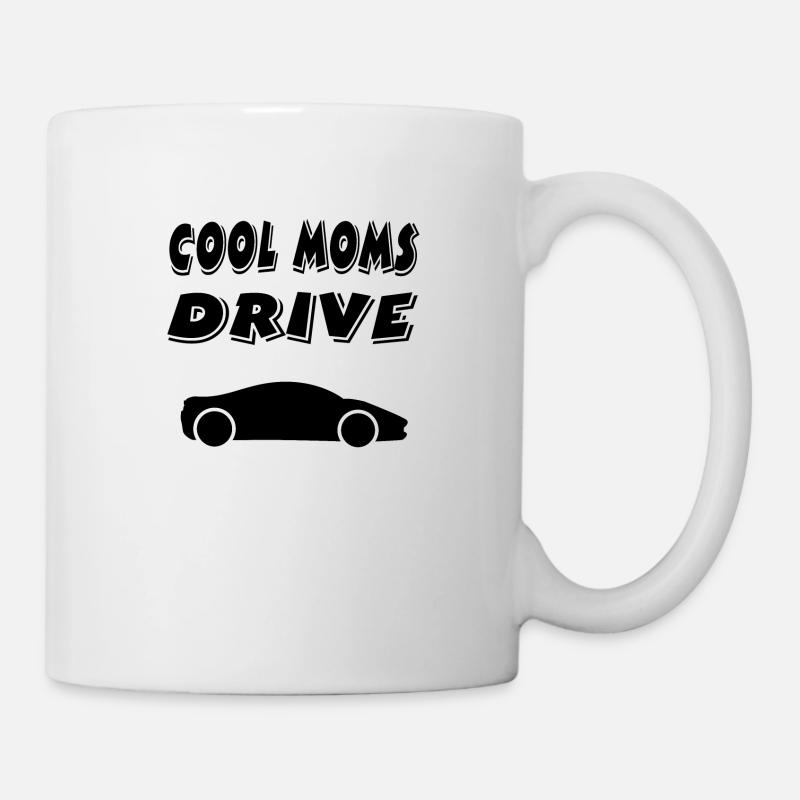 Auto - Tasse - Weiß