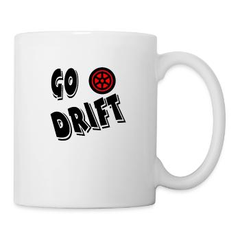 Auto - Tasse - Weiß - Rechts
