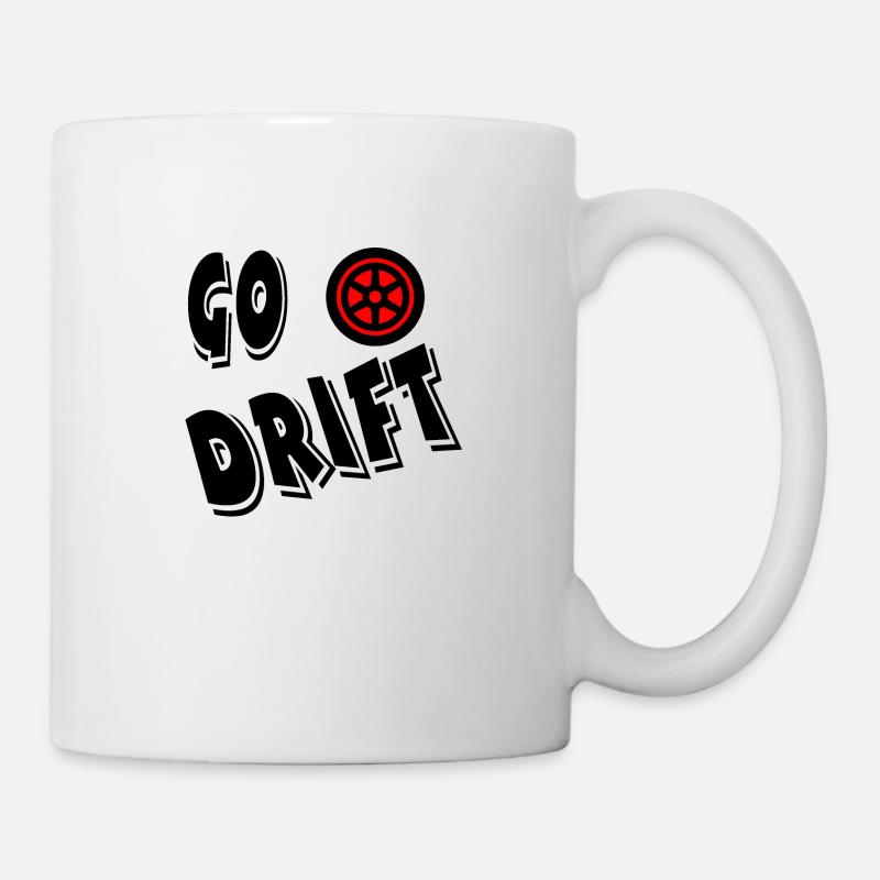 Auto - Tasse - Weiß