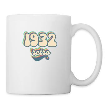1932 Retro Gift Idea - Mug - white - Right