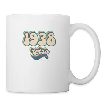 1938 Retro Geschenkidee - Tasse - Weiß - Rechts