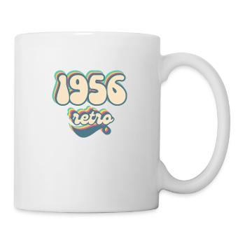 1956 Retro Geschenkidee - Tasse - Weiß - Rechts
