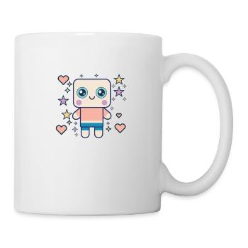 Design « Kawaii Pudding Pop » - Mug blanc - blanc - Droite
