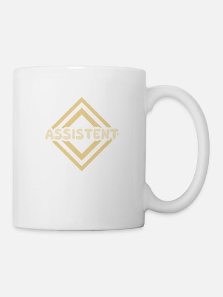 Assistent - Tasse - Weiß