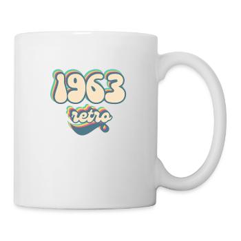1963 Retro Geschenkidee - Tasse - Weiß - Rechts