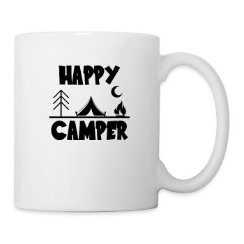 Camping camping-car caravane aventure - Mug blanc - blanc - Droite