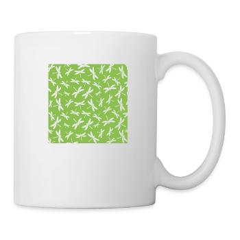 Die Libelle der Natur Nature's Dragonfly - Tasse - Weiß - Rechts