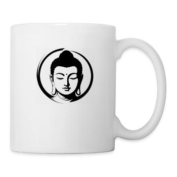 Bouddha - Mug blanc - blanc - Droite