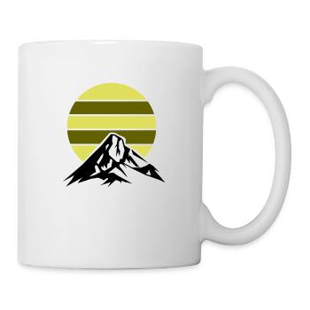 mountains mountains - Mug - white - Right
