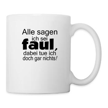 Funny Saying Picture Funny Humor Gift Idea - Mug - white - Right